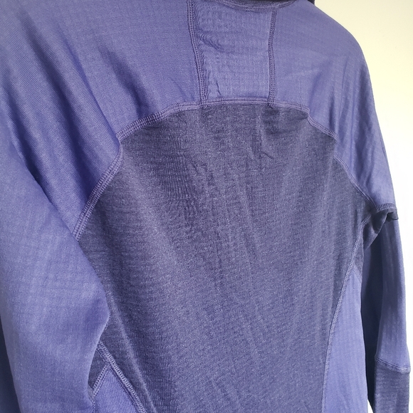 Patagonia R1 Quarter Zip in Purple Womens Size Medium - Picture 6 of 6